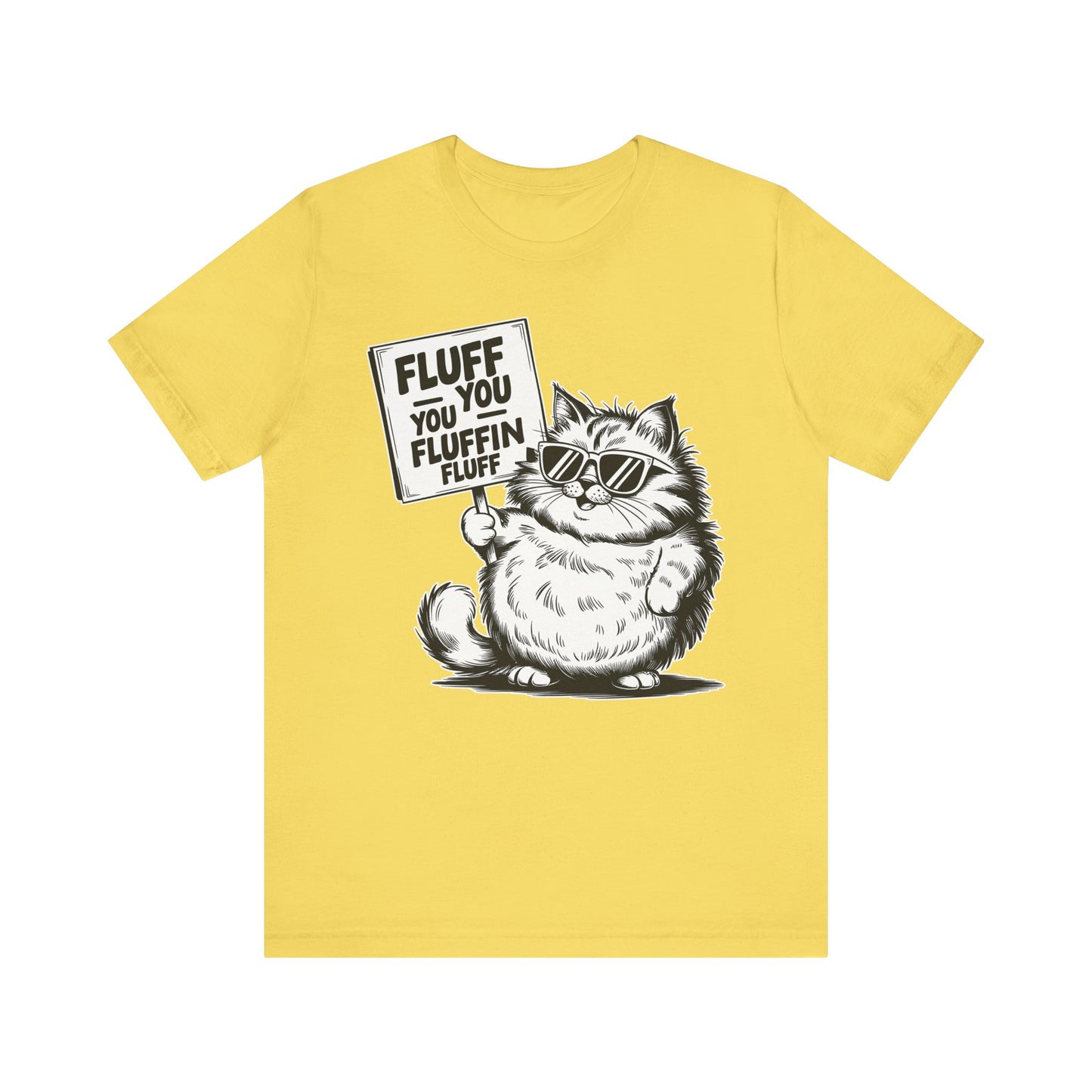 Funny Cat Fluff T-Shirt