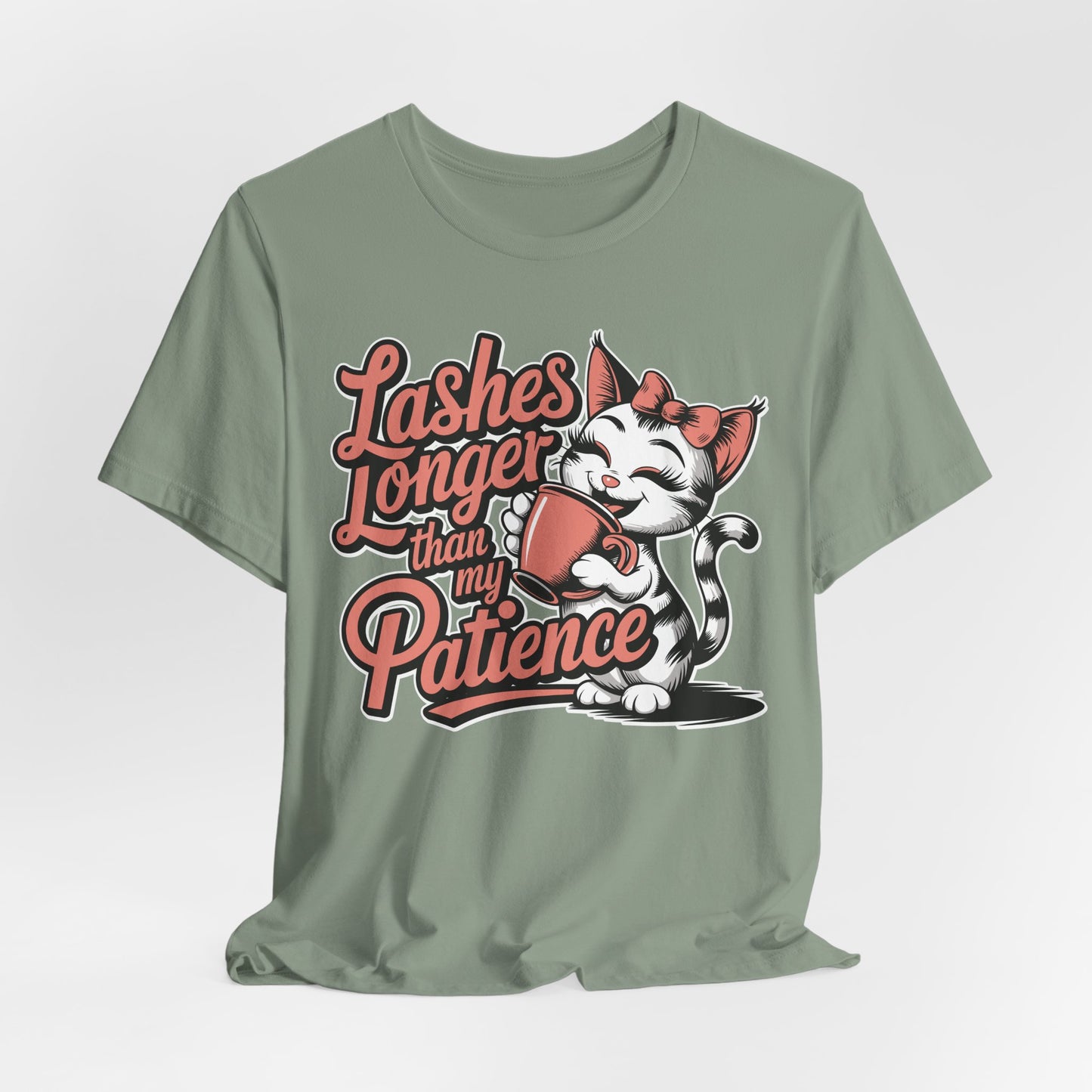Cute Cat Patience Tee