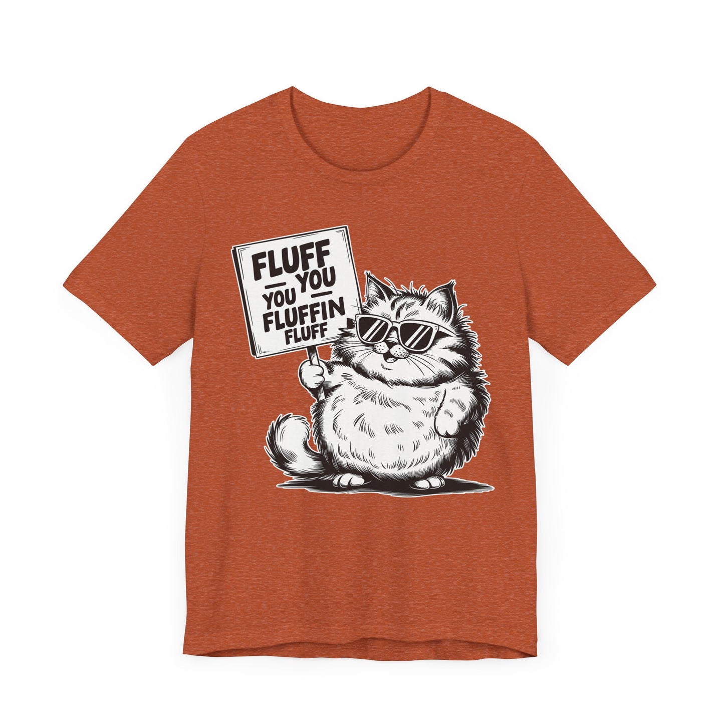 Funny Cat Fluff T-Shirt