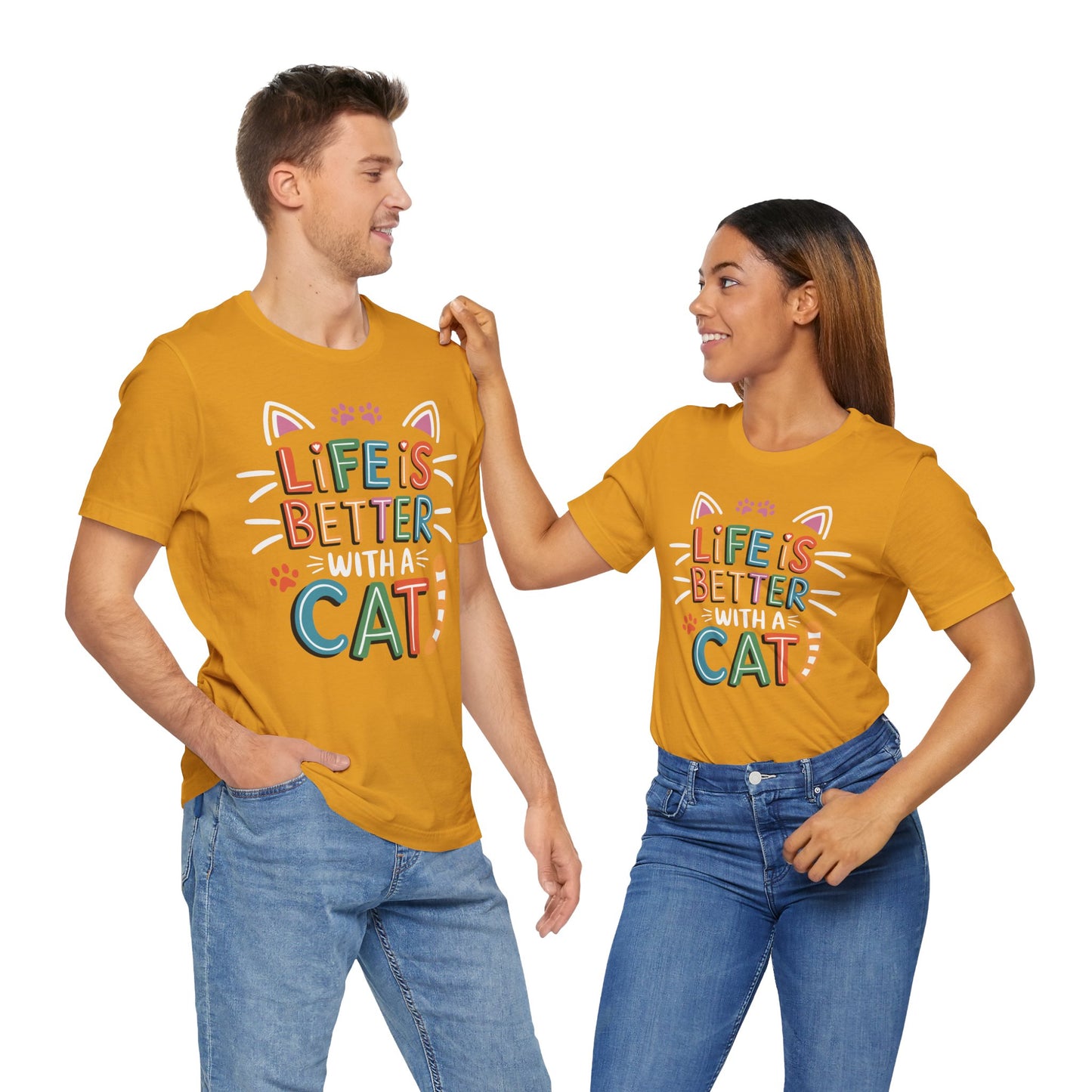 Life is Better with Cats Tee