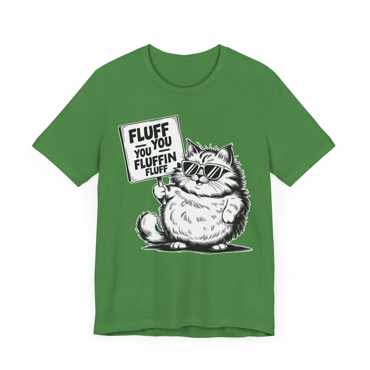 Funny Cat Fluff T-Shirt