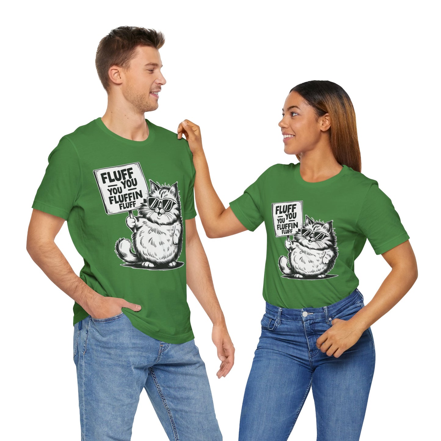 Funny Cat Fluff T-Shirt