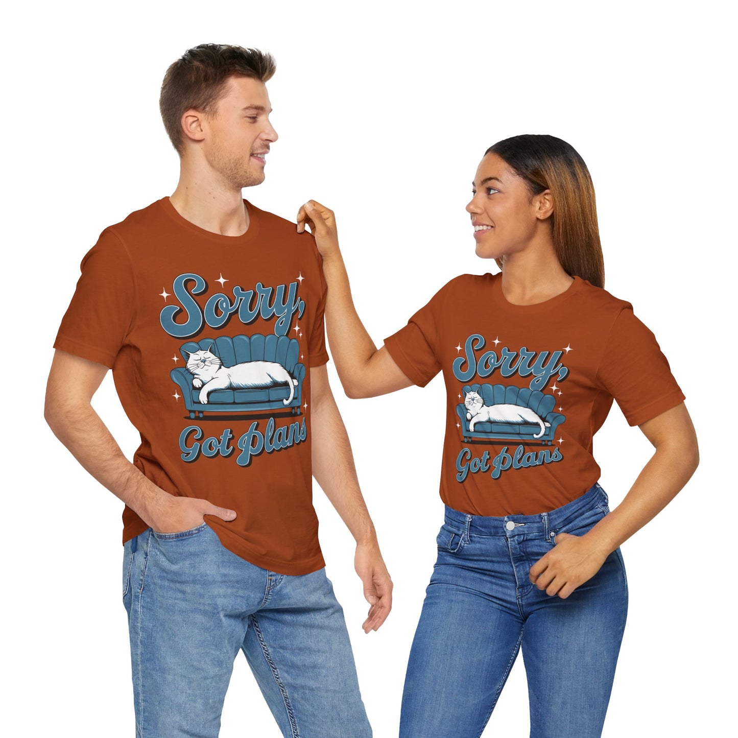 Sorry Got Plans Unisex Jersey Shirt