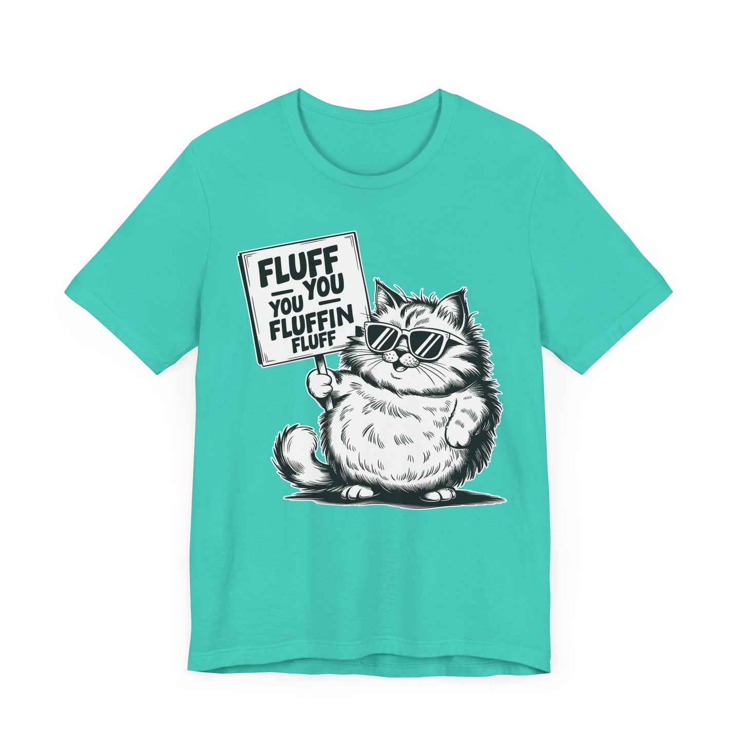 Funny Cat Fluff T-Shirt