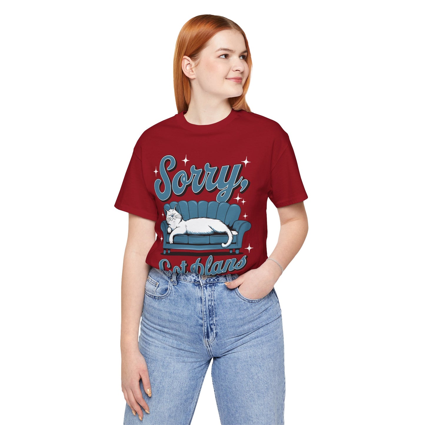 Sorry Got Plans Unisex Jersey Shirt