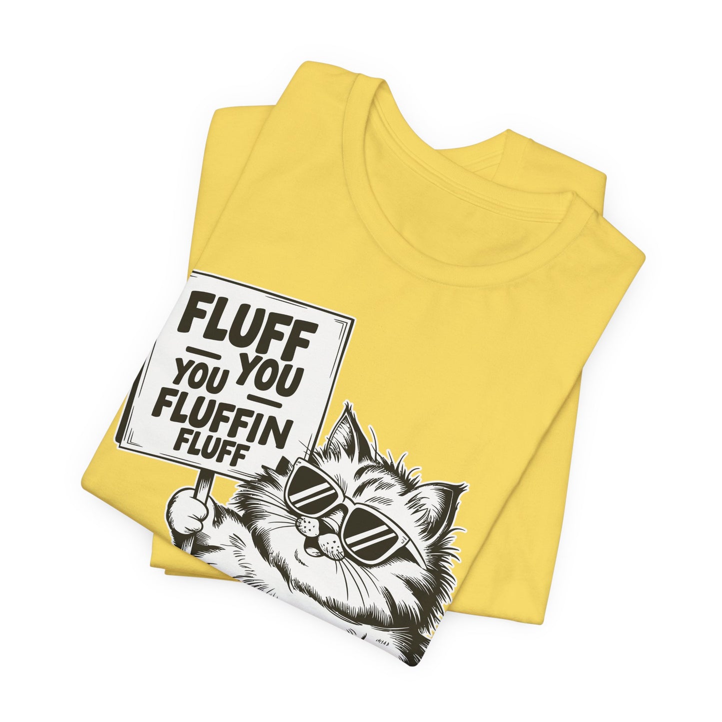 Funny Cat Fluff T-Shirt