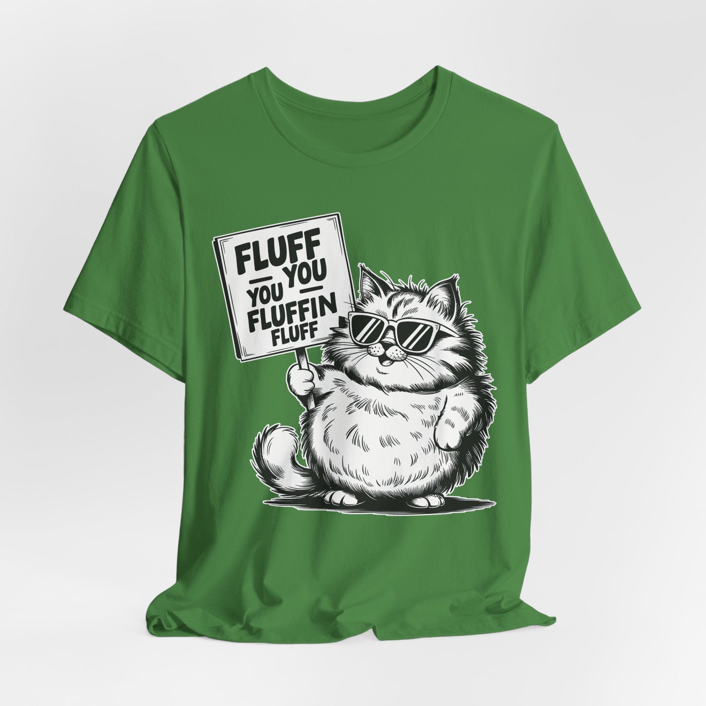 Funny Cat Fluff T-Shirt
