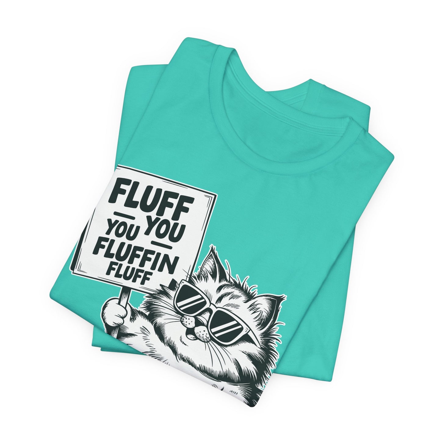 Funny Cat Fluff T-Shirt