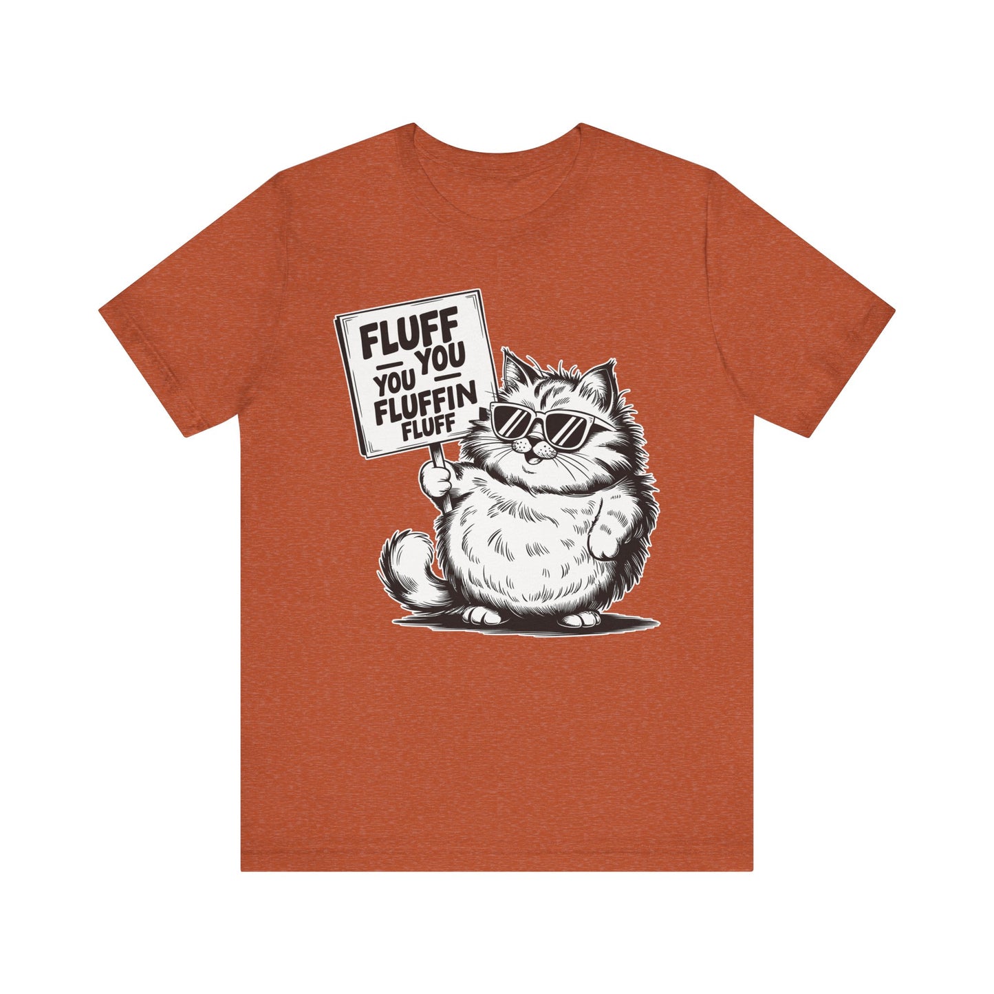 Funny Cat Fluff T-Shirt