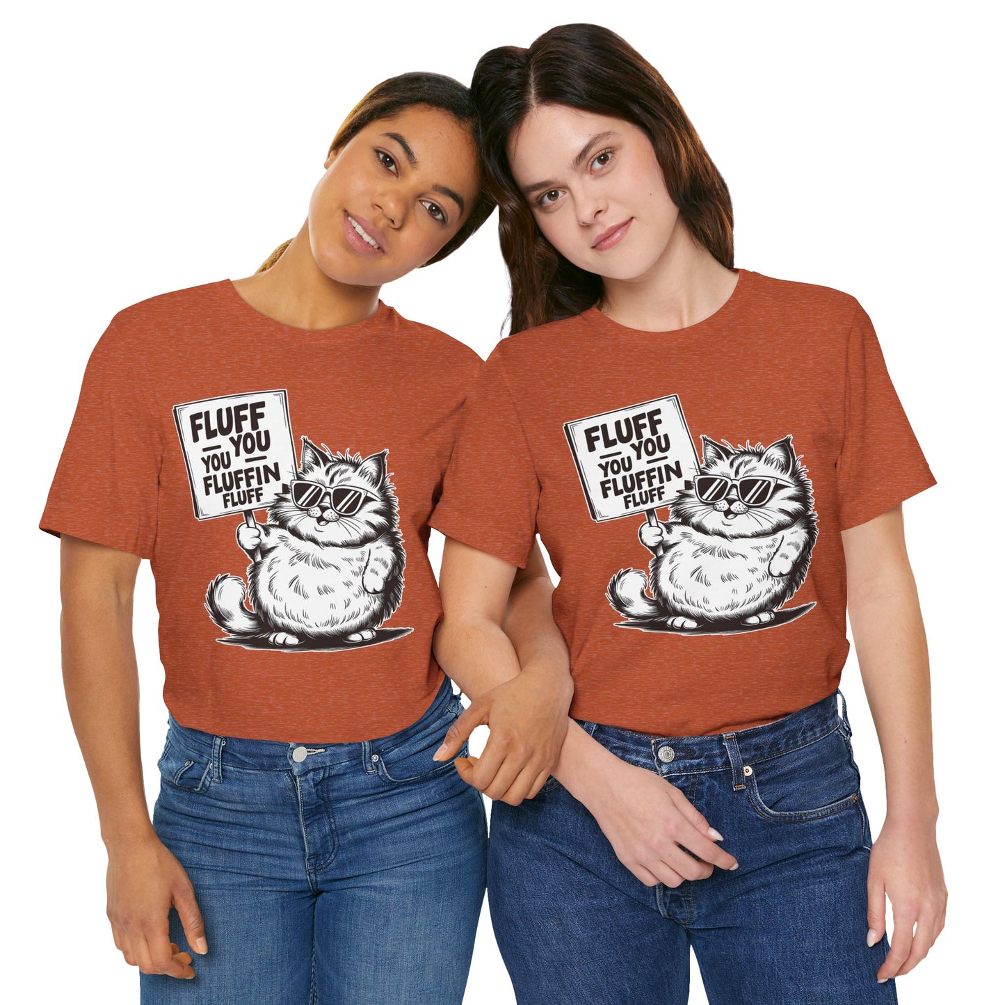 Funny Cat Fluff T-Shirt