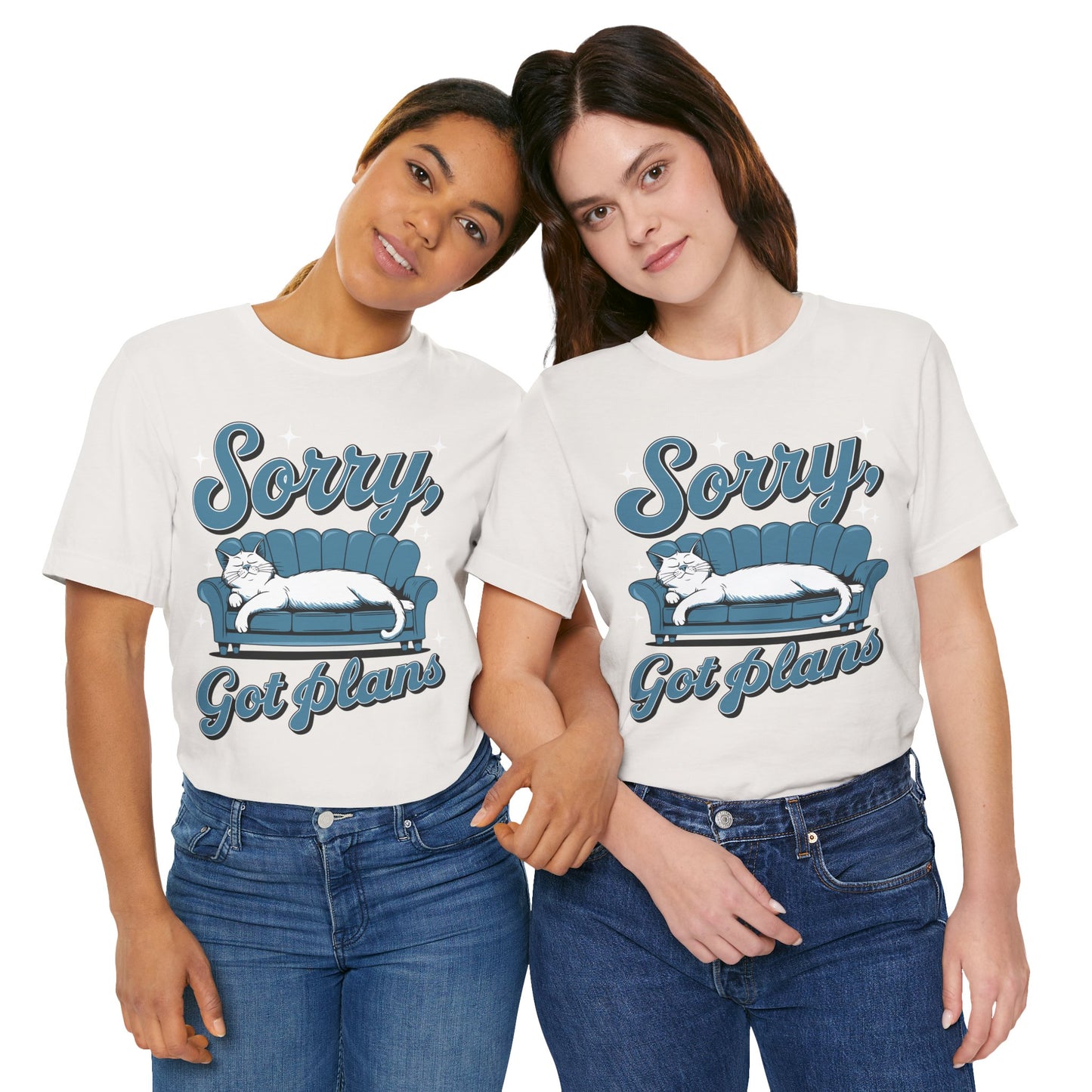 Sorry Got Plans Unisex Jersey Shirt
