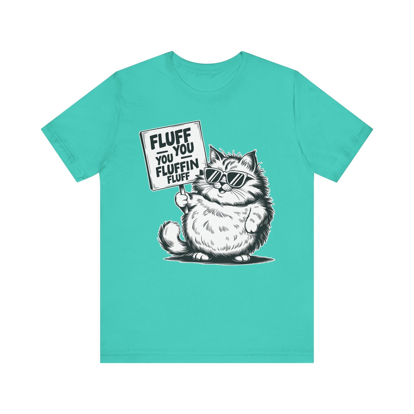 Funny Cat Fluff T-Shirt