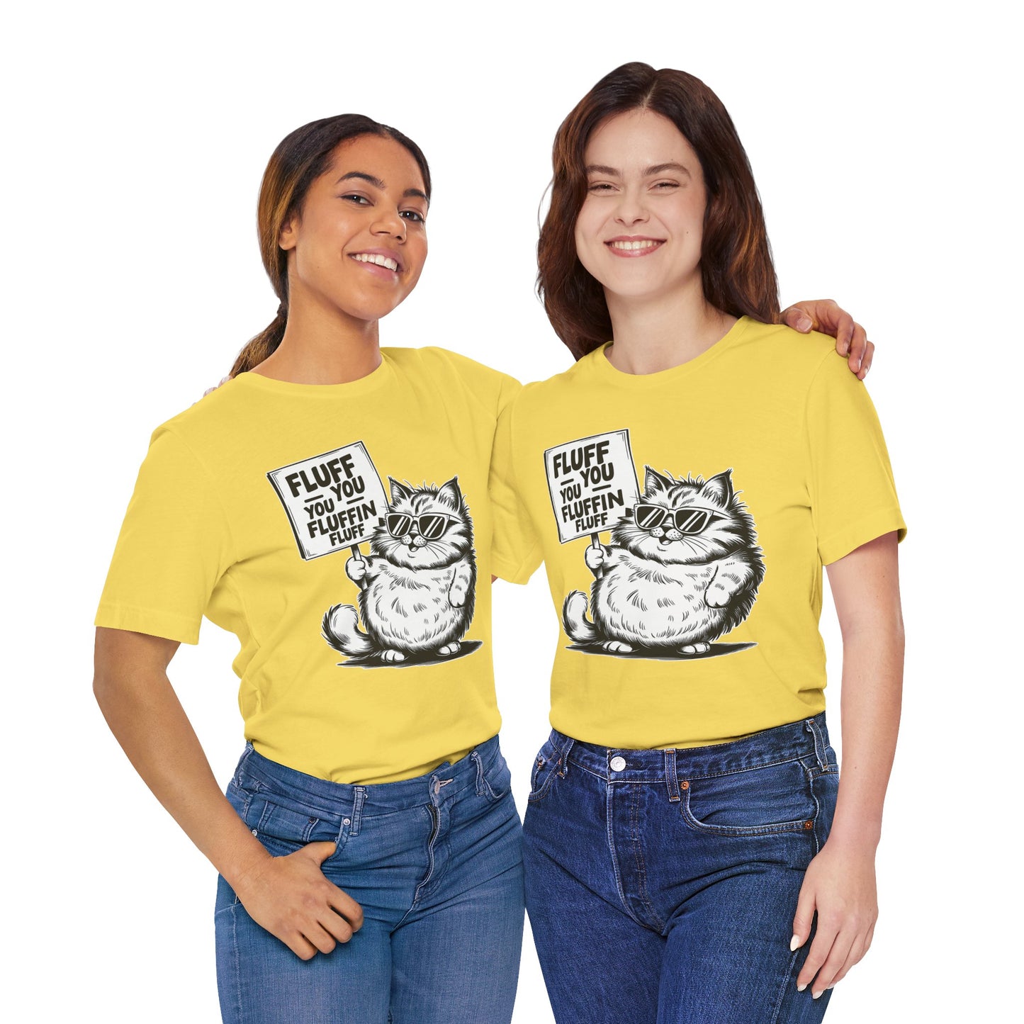 Funny Cat Fluff T-Shirt