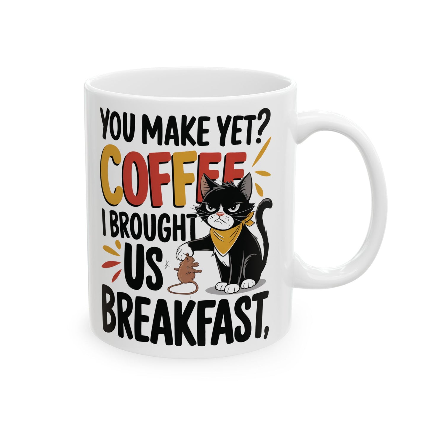 Funny Cat Coffee Mug