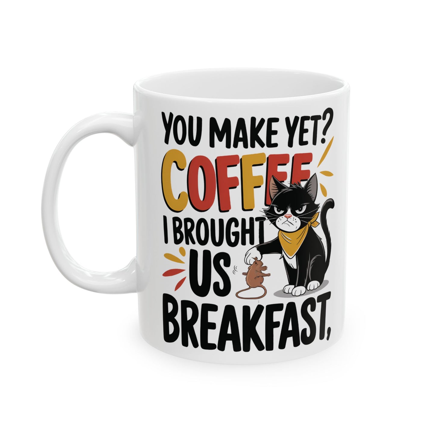 Funny Cat Coffee Mug