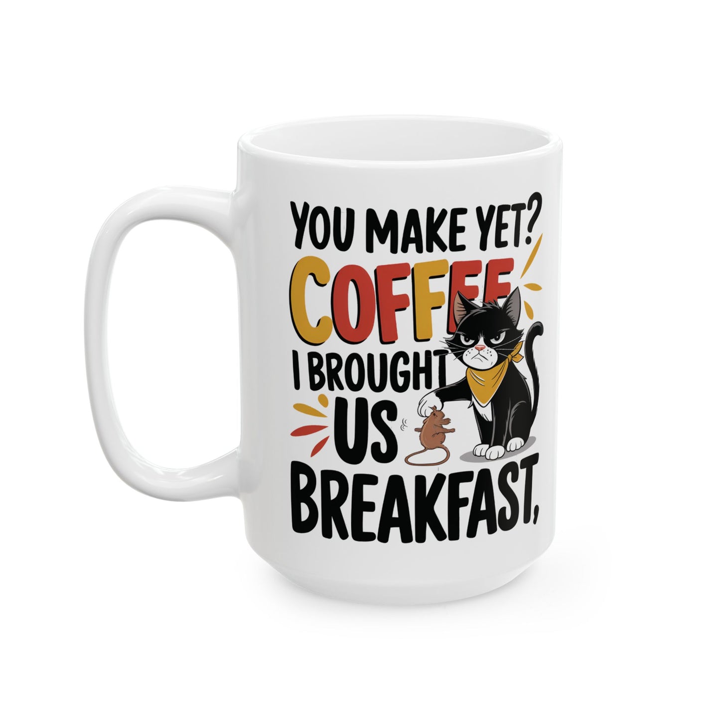 Funny Cat Coffee Mug