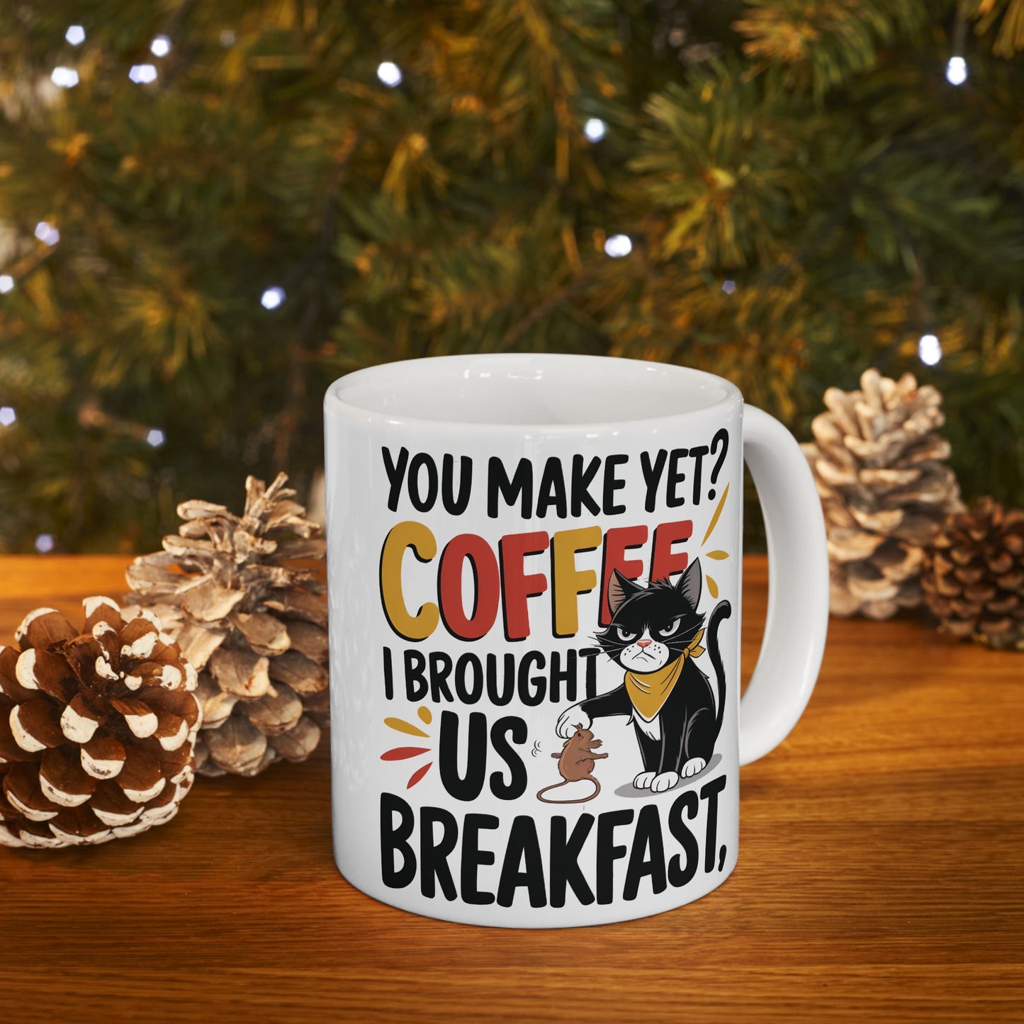 Funny Cat Coffee Mug
