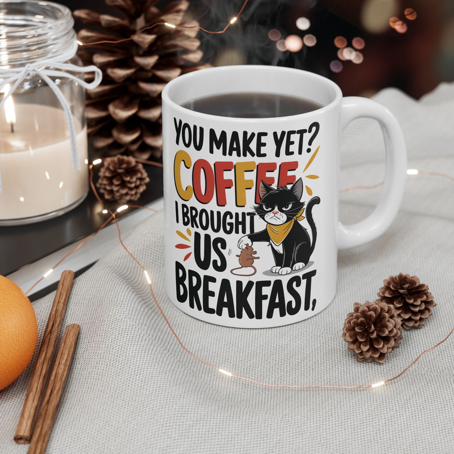 Funny Cat Coffee Mug