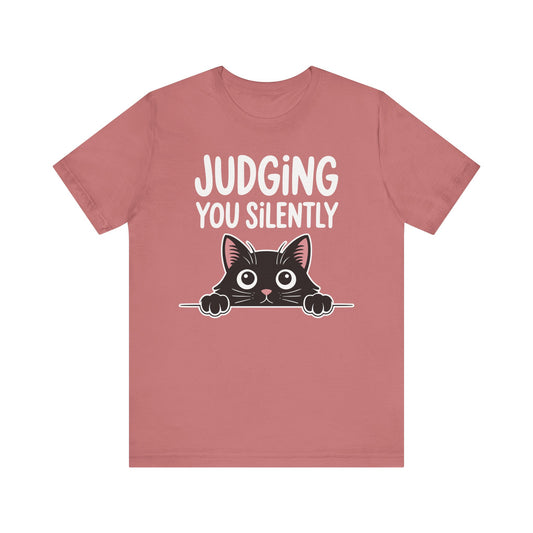 Funny Cat Judging You Tee