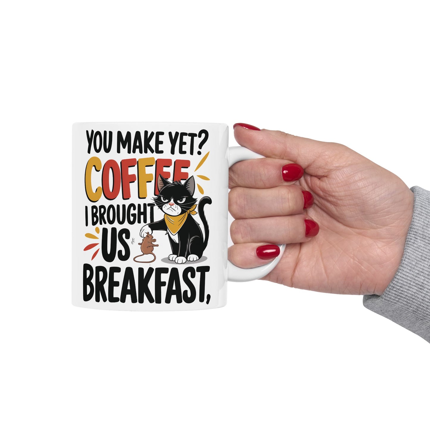 Funny Cat Coffee Mug