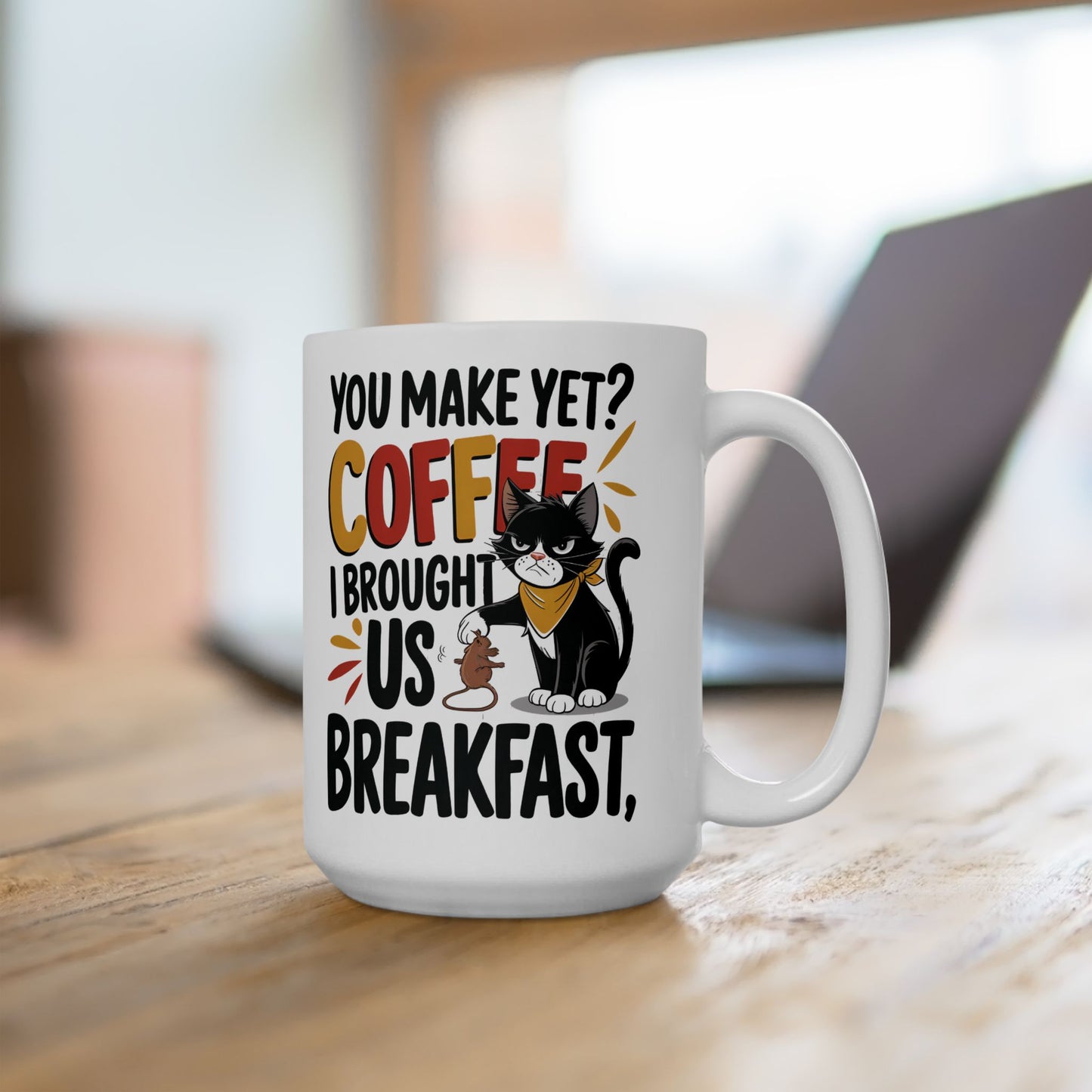 Funny Cat Coffee Mug