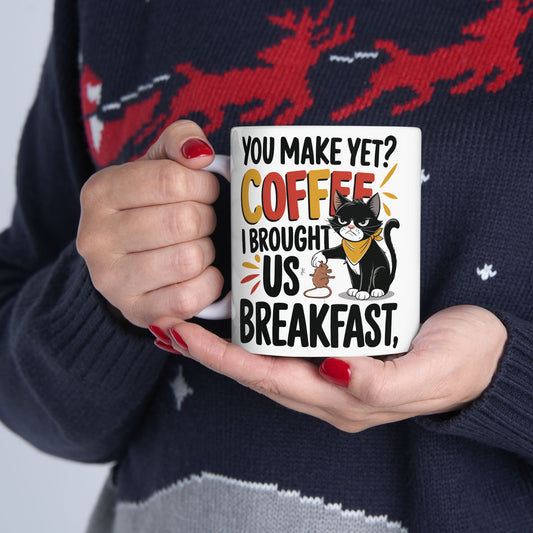 Funny Cat Coffee Mug
