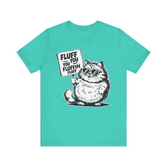 Funny Cat Fluff T-Shirt