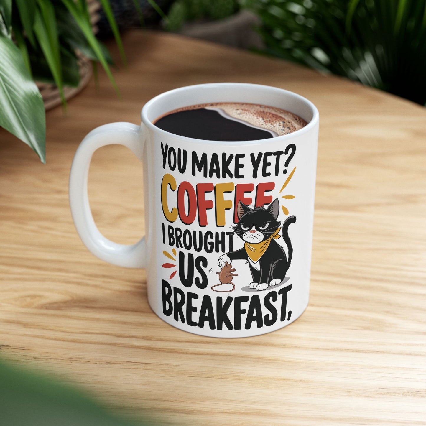 Funny Cat Coffee Mug