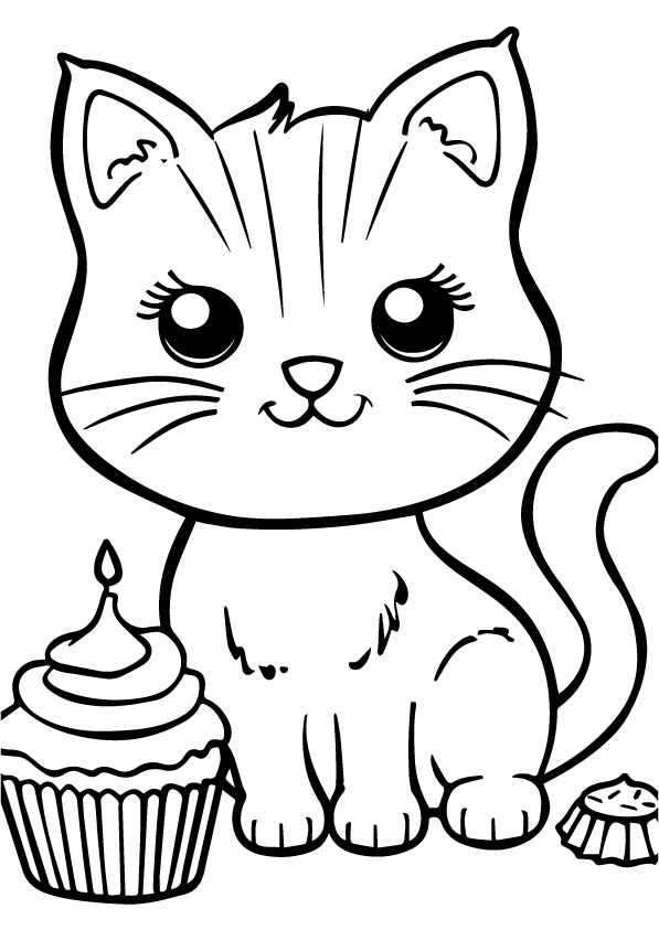 Pumpkin Cat Halloween Coloring Book for Kid